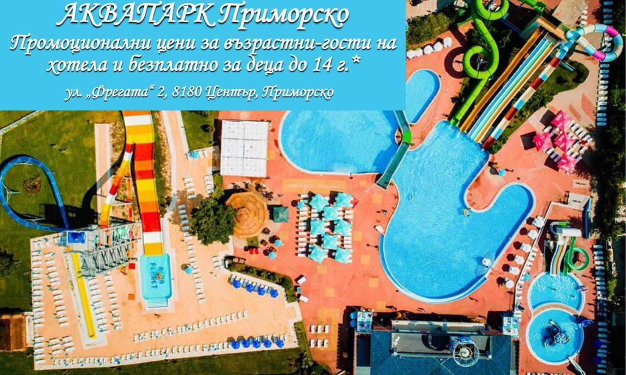 Perla Plaza Hotel Primorsko Ngoại thất bức ảnh